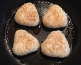 フライパンで作る！焼きおにぎり☆作り方4写真