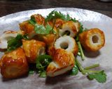 焼きちくわのパクチーサラダ作り方3写真