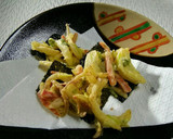 揚げるの簡単‼海苔でかき揚げ♪作り方4写真