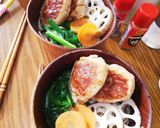 三連休～お昼に～青むろアジすり身☺️蕎麦作り方7写真