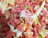 我が家のキャベツおから☺️ハンバーグ作り方1写真