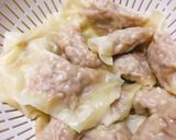 なめたけ肉ワンタン〜和風スープ〜作り方6写真