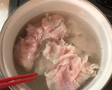 超簡単、焼肉のタレで作るバラ丼作り方3写真