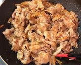 超簡単、焼肉のタレで作るバラ丼作り方6写真