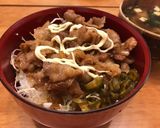 超簡単、焼肉のタレで作るバラ丼作り方7写真