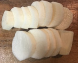 簡単♡長芋のオイバター醤油焼き作り方1写真
