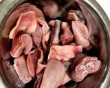 お犬だいすき！うまうま砂肝！作り方1写真