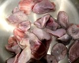 お犬だいすき！うまうま砂肝！作り方2写真