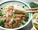 納豆ご飯を白菜漬けで巻いてみよう♡作り方4写真