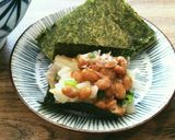 納豆ご飯を白菜漬けで巻いてみよう♡作り方5写真
