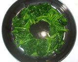 ほうれん草とツナ味噌ソース♪簡単作り方10写真