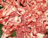 簡単！豚こま焼いて生姜醤油を混ぜるだけ！作り方1写真