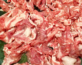 簡単！豚こま焼いて生姜醤油を混ぜるだけ！作り方1写真