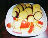 さつま芋とりんごの重ね煮(保育所)作り方1写真