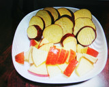 さつま芋とりんごの重ね煮(保育所)作り方1写真