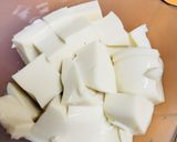 シンプル前菜●冷や奴＆おかかの付け出し風作り方1写真