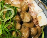 シンプル前菜●納豆と冷や奴の付け出し風作り方2写真