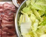 腸まで届く白菜と豚バラの香梅煮込み作り方2写真