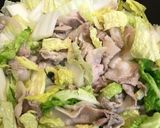 腸まで届く白菜と豚バラの香梅煮込み作り方3写真