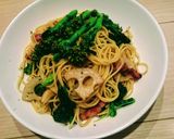 春待ちわびるパスタ☆菜の花&蓮根作り方8写真