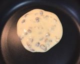 食感楽しい♪くるみレーズンのパンケーキ作り方5写真