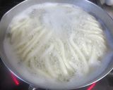 ヒガシマルうどんスープで工夫無しうどん作り方8写真