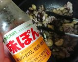 簡単☆茄子と豚バラのポン酢炒め作り方4写真
