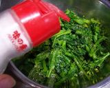 菜の花の辛子醤油和え♪作り方7写真