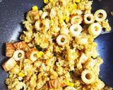ヤミツキ☆ツナとちくわのカレー炒飯作り方6写真