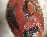 作り置き☆ゴマ油でみりん漬け塩鮭作り方3写真