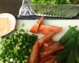 野菜と焼肉の盛り合わせ作り方1写真