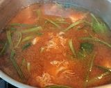 秘伝✨やまぶしだけとチンゲン菜の味噌汁作り方4写真