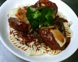 鹿☆煮込みハンバーグ作り方10写真