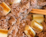 簡単美味しいシンプル牛肉と長ネギ炒め作り方4写真