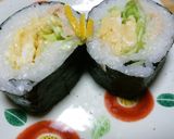 ラップであっという間にサラダ巻き作り方8写真