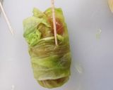 鶏肉ごろごろ和風なロールキャベツ作り方4写真