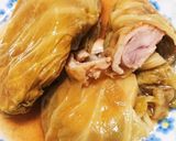 鶏肉ごろごろ和風なロールキャベツ作り方6写真