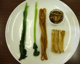ベジタリアン向け…精進太巻き寿司作り方1写真