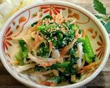大根葉のめんつゆマヨ♪作り方5写真