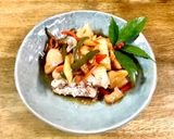 白身魚 アオハタの甘酢野菜あんかけ作り方14写真