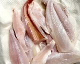 連子鯛の湯引き 薄造り作り方6写真