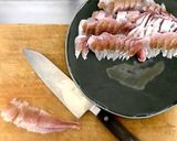 連子鯛の湯引き 薄造り作り方7写真