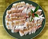 連子鯛の湯引き 薄造り作り方8写真