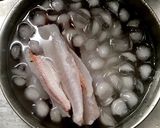 連子鯛の湯引き 薄造り作り方5写真