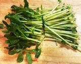 豆苗の塩昆布和え 3分で出来る簡単副菜♪作り方1写真