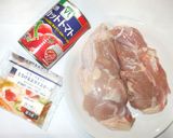 鶏もも肉のトマト缶煮♪簡単時短作り方1写真
