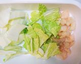 えびと春雨の中華風スープ作り方1写真
