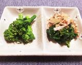 鱧と菜の花(茎)の天麩羅作り方5写真