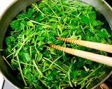 豆苗の茹で方作り方3写真
