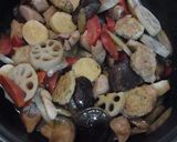 ふんわりお肉の筑前煮〖介護食の工夫付〗作り方11写真